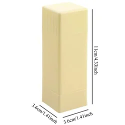 Compact Butter Spreader and Storage Box (Yellow)