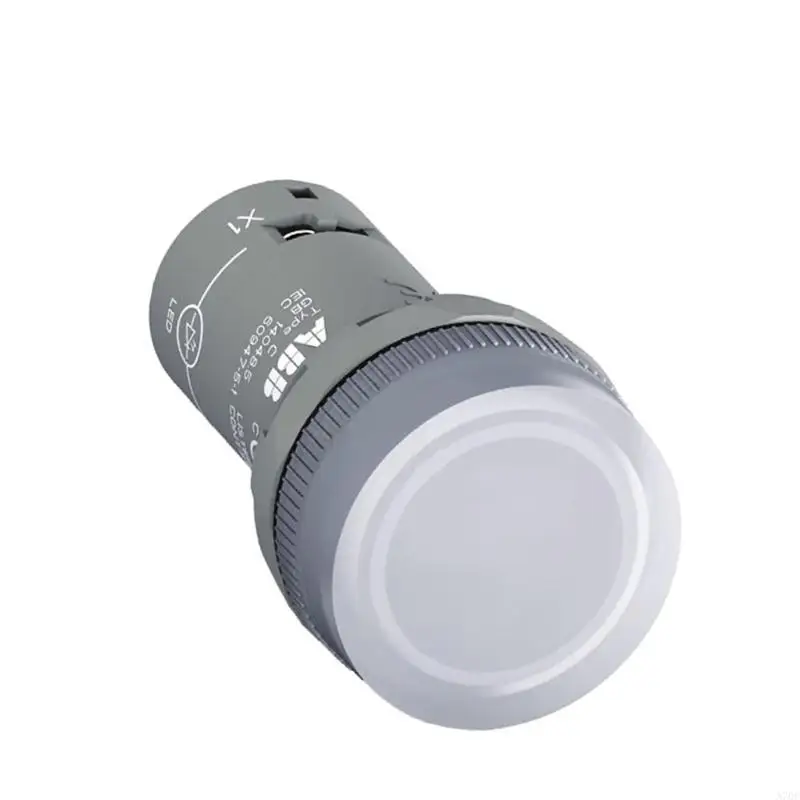 밝은 산업용 LED 표시기 램프 29mm 패널 마운트 디자인 24V 빨간색 녹색 파란색 노란색 흰색 옵션과 호환 가능