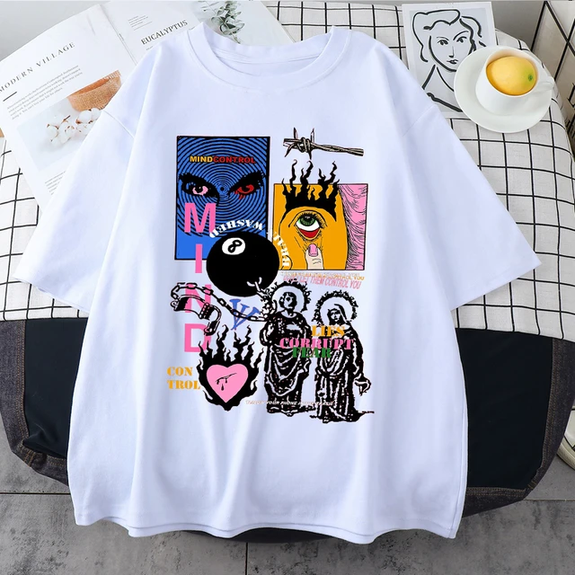 Summer Men Hip Hop Bear T-shirt 2022 Cartoon Casual Short Sleeve Tshirts  Street Fashion Tops Tees Japanese y2k T-shirt Clothes - AliExpress