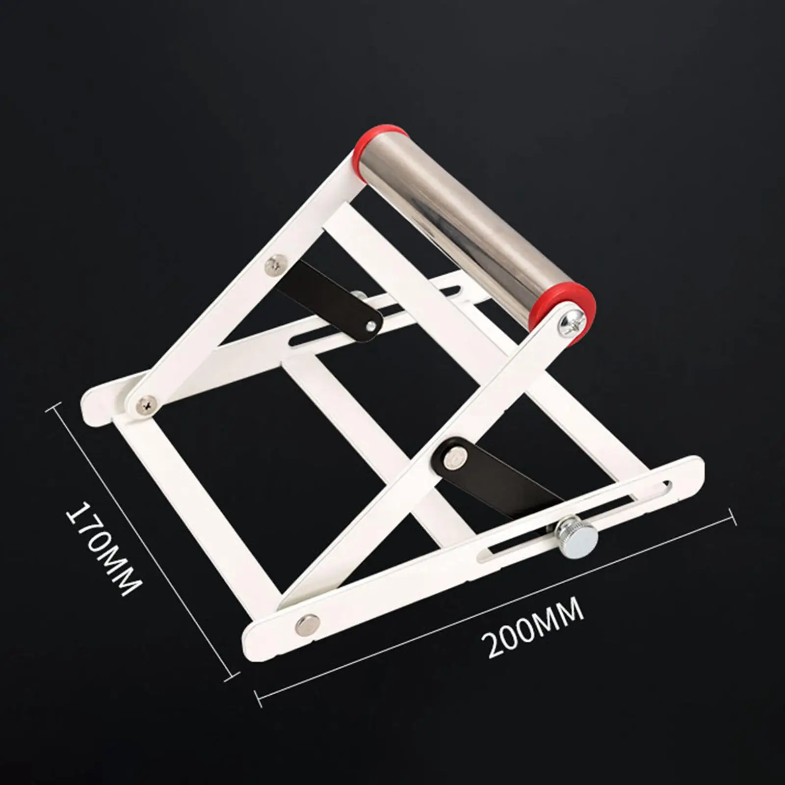 Cutting Machine Support Frame Foldable Portable Durable Adjustable Material Support Frame for Easy to Use Accessory Professional