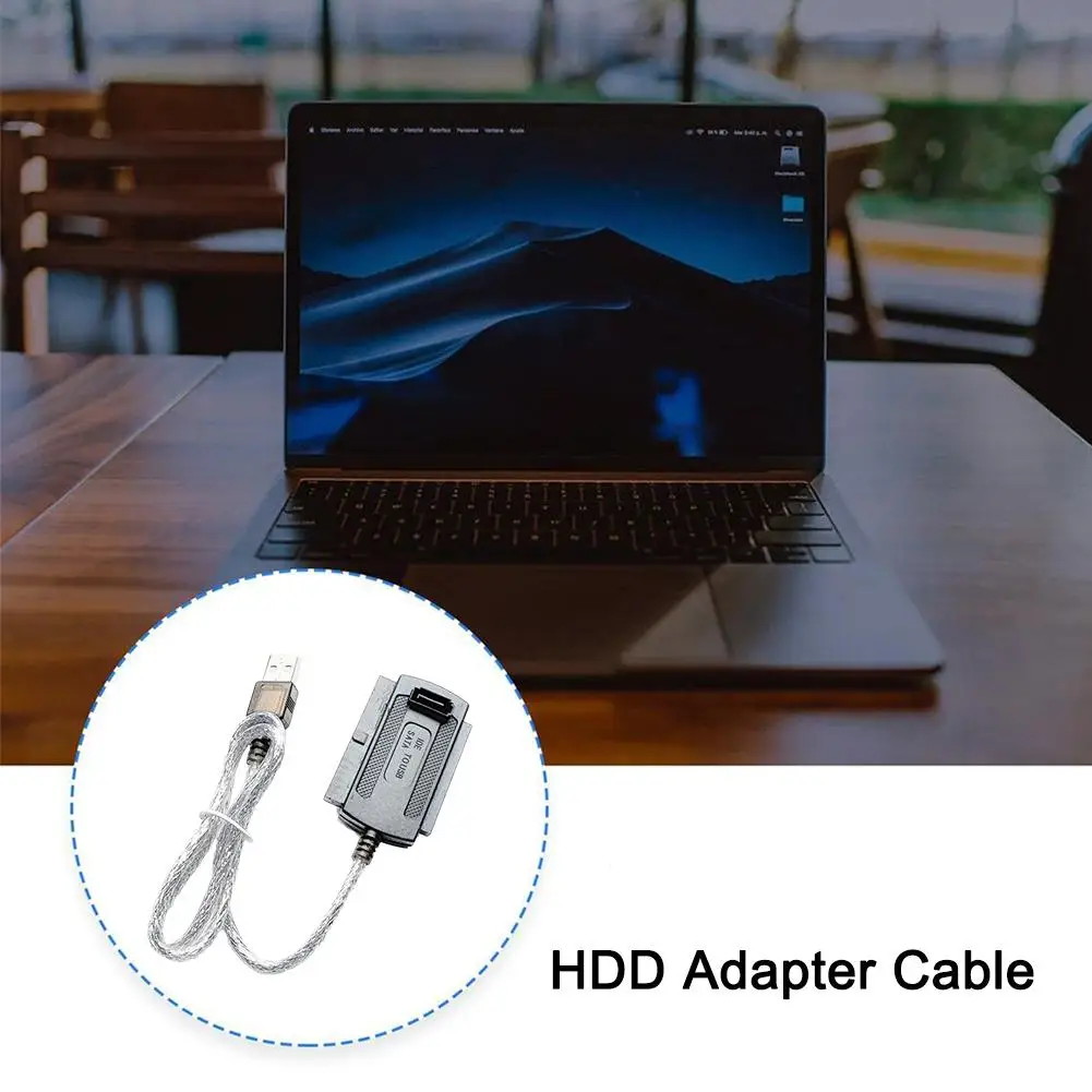 USB Interface To Connect To 2.5 And 3.5 Inch IDE And SATA Interface Hard Drives USB 2.0 To IDE SATA Adapter Cable For PC Laptop — view 4