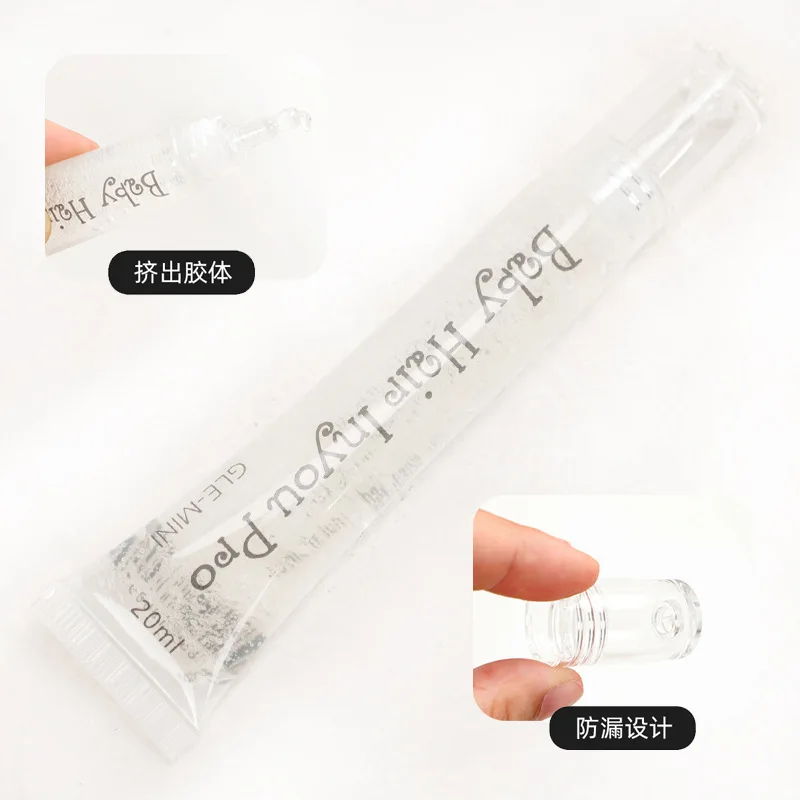 Edge Brush with Gel Dispenser Double Sided Edge Control Hair Comb Brushes for Women Girls Natural Styling Hair Brushes Comb