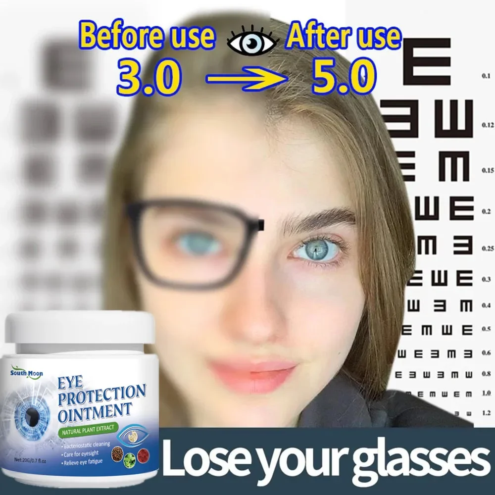 

Rapid Treatment Myopia,Protect Eyesight Cream,Relieve Vision Astigmatism,Eye Pressure Fatigue Dry Blurred for Eye Health Care