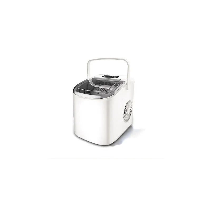 

Ice Maker Commercial 15KG Household Small Dormitory Students Intelligent Mini Automatic Round Ice Making Machine