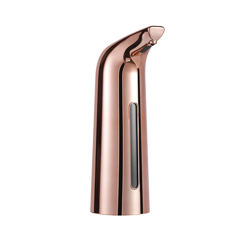 400ML Battery-Operated Automatic Soap Dispenser For  Bathroom 4-Speed Adjustable Touchless Sensor Gold Silver Hand Sanitizer