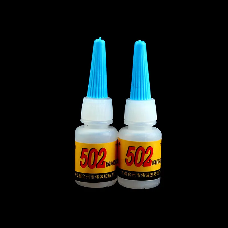 50g 502 Super Glue Instant Dry Cyanoacrylate Strong Adhesive Office  Supplies Quick Bond Leather Glass Metal Fast Glue - AliExpress