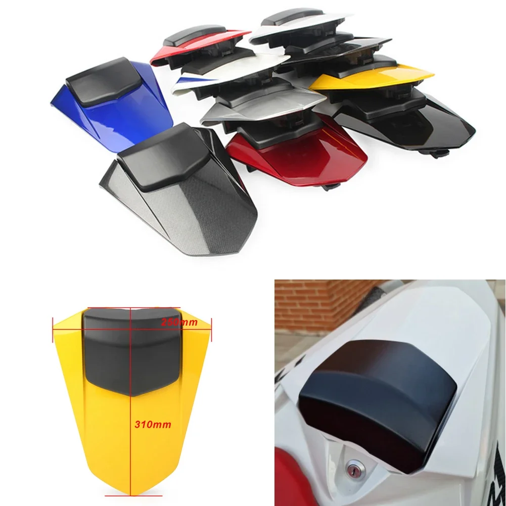 Achterbank Kuip Cover Motorfiets Abs Passenger Rear Seat Cover Cowl Kuip Staart Sectie Seat Cowl Voor Kawasaki Voor Ninja 400 250 Z400 2018-2020 Motorfiets Tail Kuip Cover (Color : Pearl Black