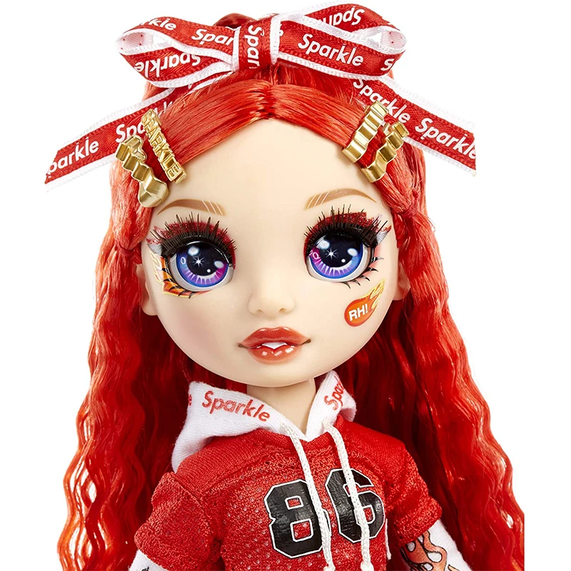 Original Rainbow High Cheer Doll - Ruby Anderson Red Toys For