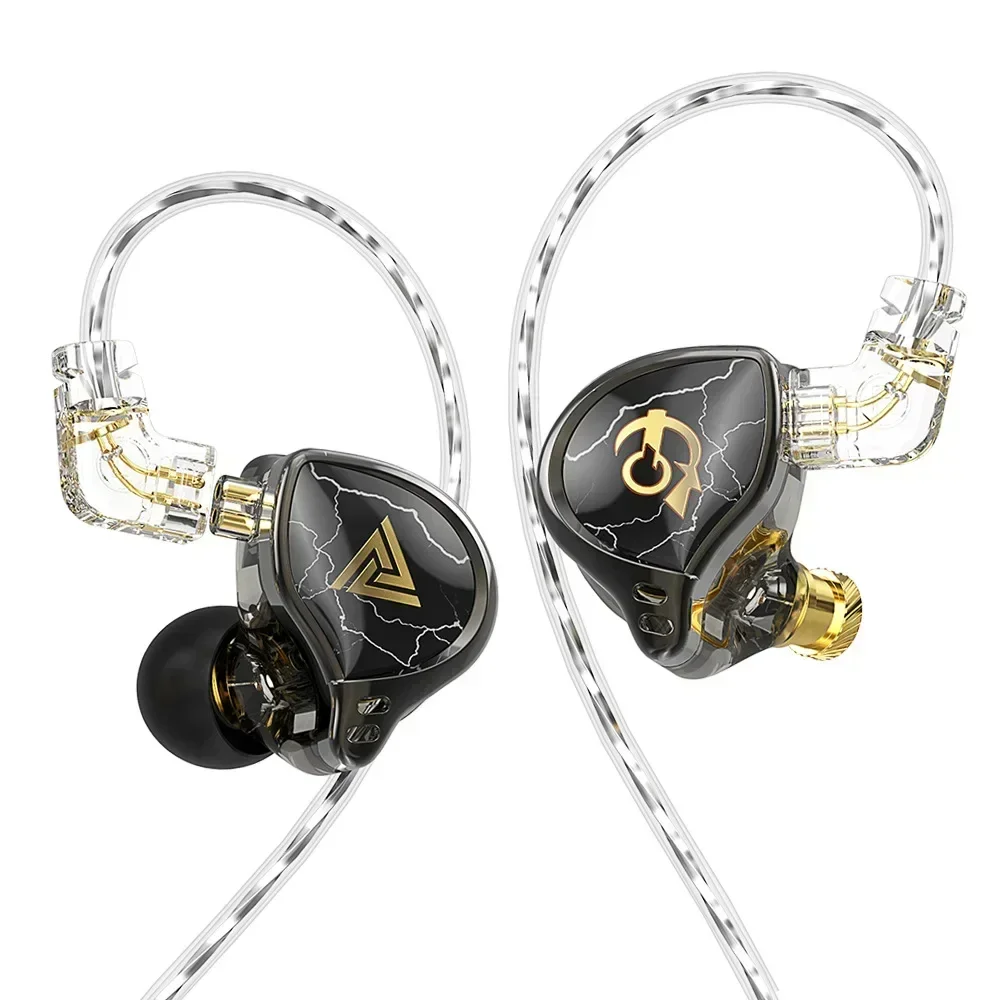 QKZ x HBB Earphones 1 Dynamic HIFI Bass Earbuds In Ear Monitor Headphones Sport Noise Cancelling Headset wired earphones in ear headphones in ear monitor