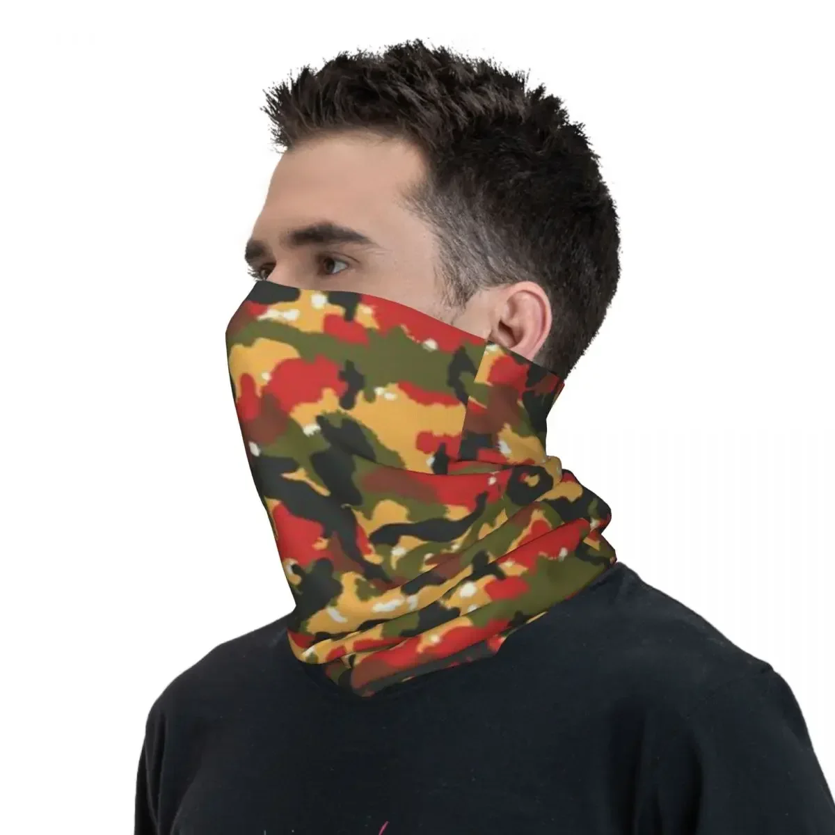 Alpenflage TAZ 83 Bandana Neck Cover Printed Mask Scarf Warm Cycling Scarf Cycling For Men Women Adult Breathable