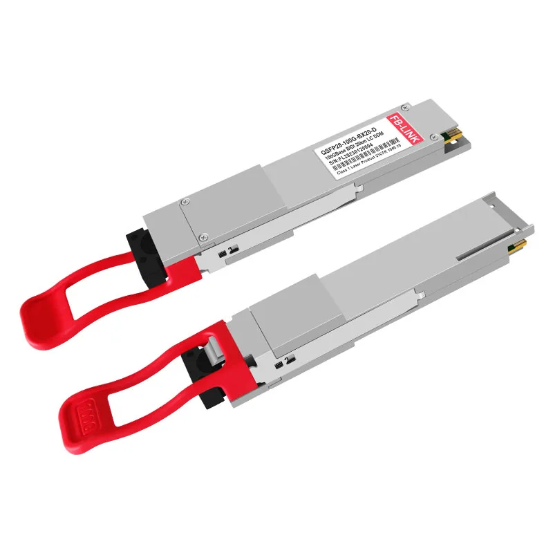 100G BIDI 20km 100G QSFP28 1270/1330nmGBIC Transceiver Module compatible with Cisco Mikrotik Huawei Mellanox For Ethernet switch sfp 10gb bidi sfp transceiver module 10gbase bx tx1270 rx1330nm 10km 20km 40 60km lc wdm sfp optical module for mikrotik huawei