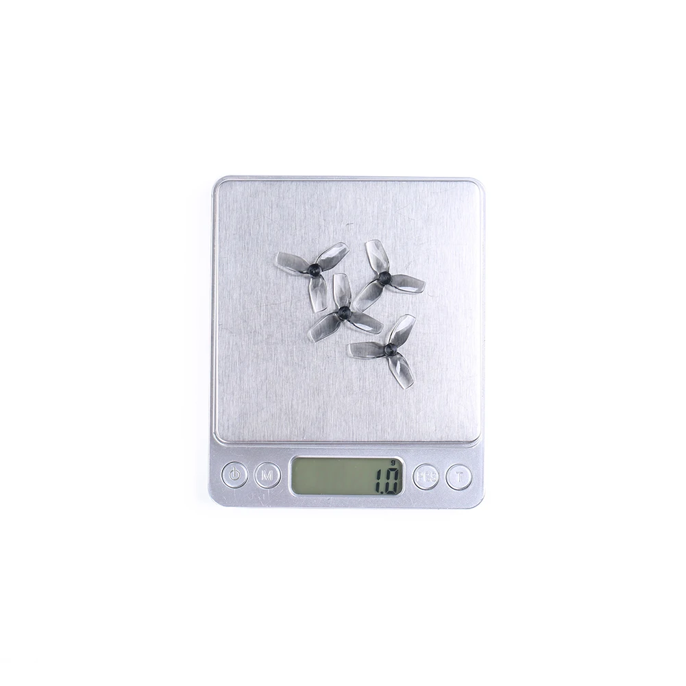 Hélices 31mm 3 pales polycarbonate pour drone FPV - Lot de 2 paires