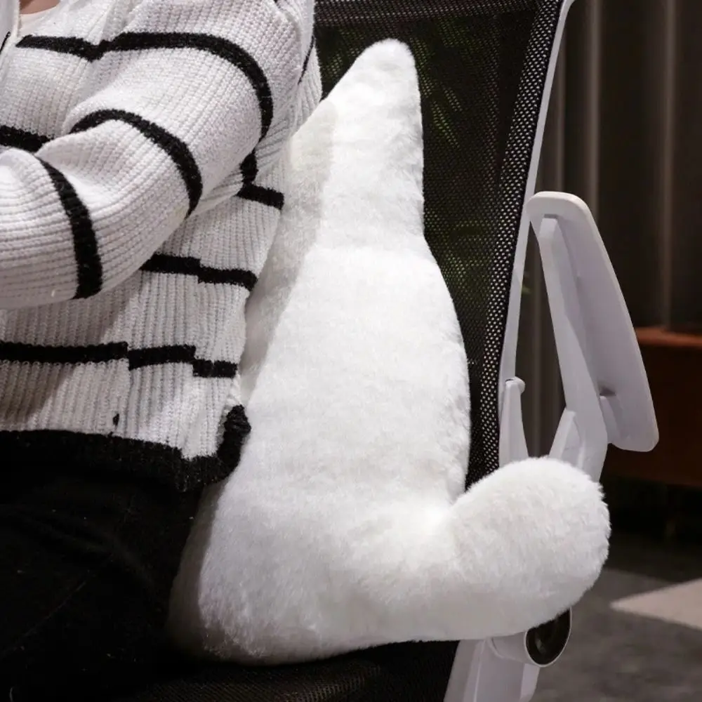 Halloween Style Ghost Cat Plush Toys Kawaii Cartoon White Cat Plush Pillow Funny PP Cotton Black Cat Plush Doll Home Decor