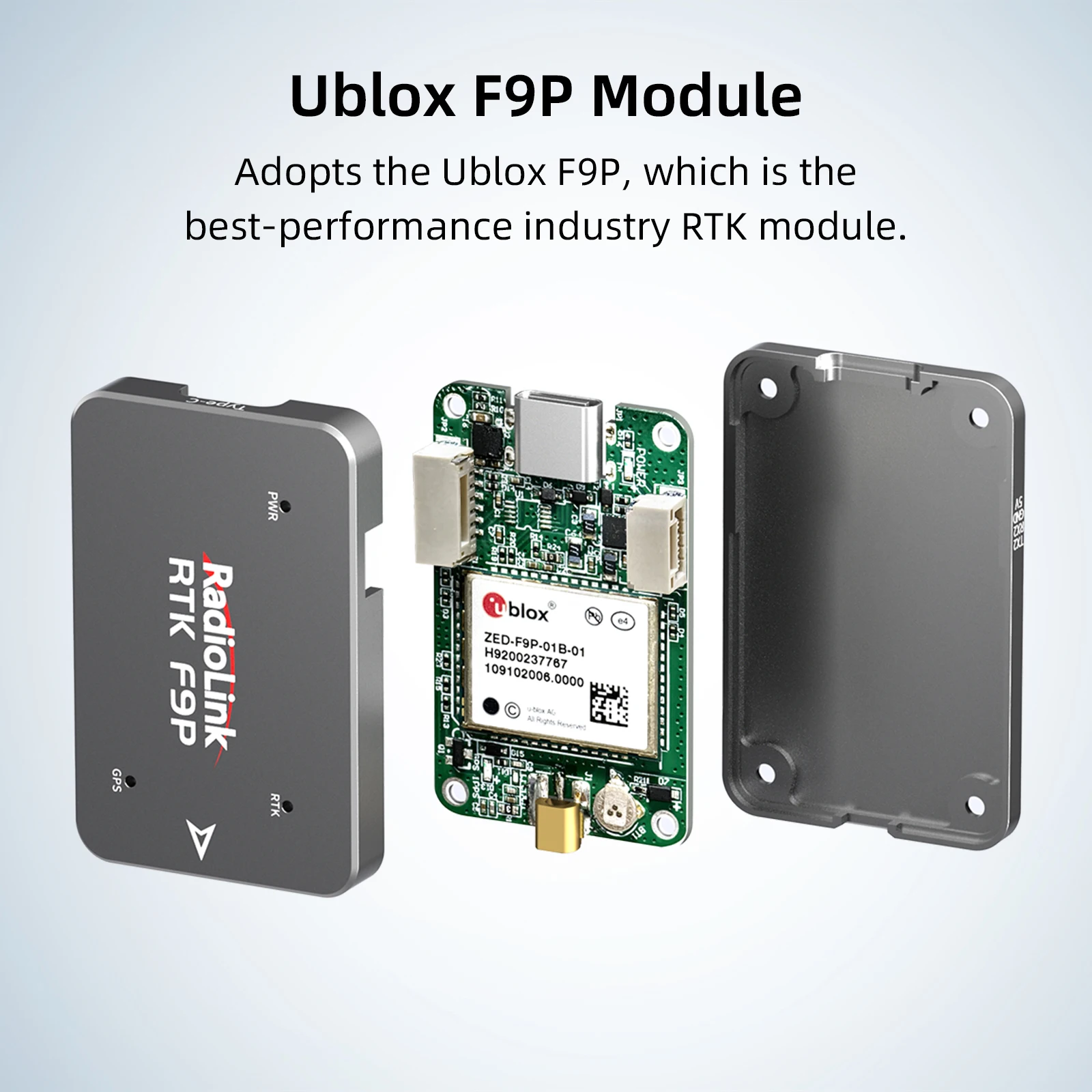 Kit RTK Base Station Rover - Antenne GNSS Professionnelle