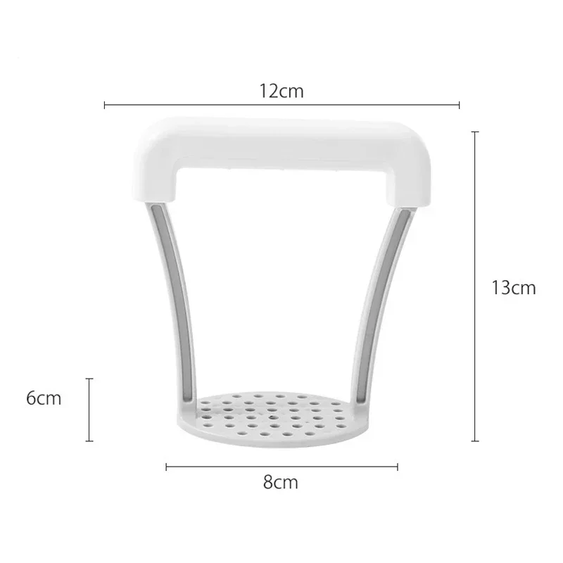 Home Manual Potato Masher Food Grade PP Pressed Potato Smasher Crusher Fruit Vegetable Tools Kitchen Accessories for Babies Food images - 6