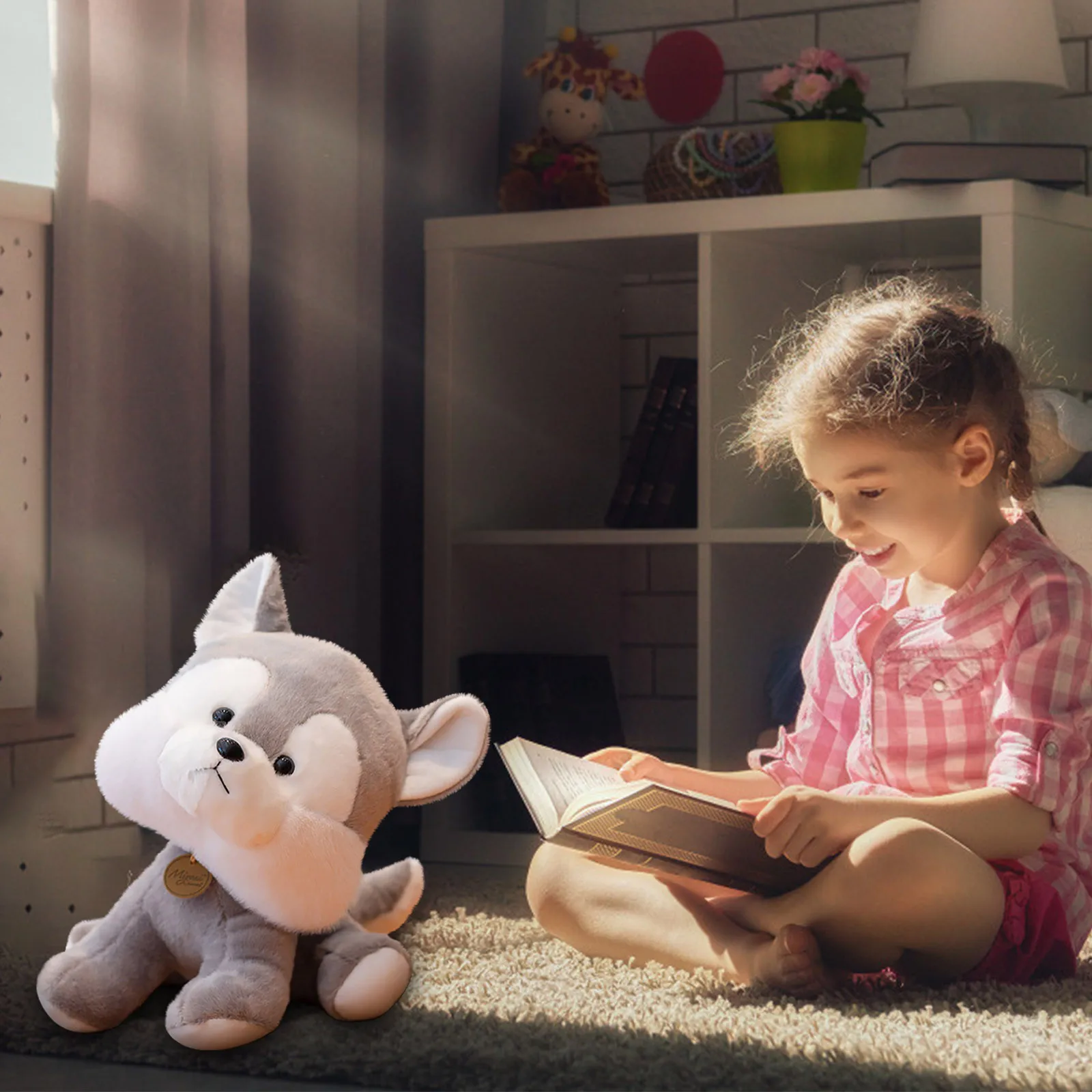 

Смелость, креативная игрушка, животное и кукла P-пышная имитирующая Роман плюшевая игрушка Plus-h