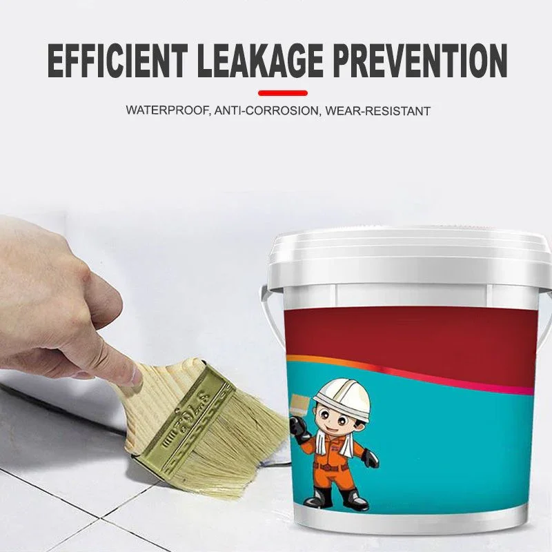 Liquid Waterproof Sealant Agent Invisible Transparent Repairing Leak Waterproof Adhesive Coating for Bathroom Toilet Floor 150ML