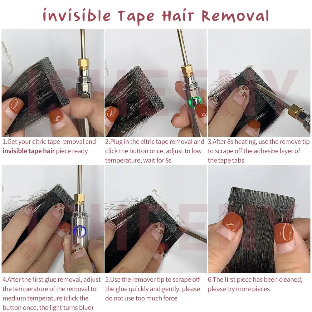 Tape Hair Glue Remover Soldering Iron Mini Multi-Function No Battery USB Plug In Working Tape In Hair Remover Tools