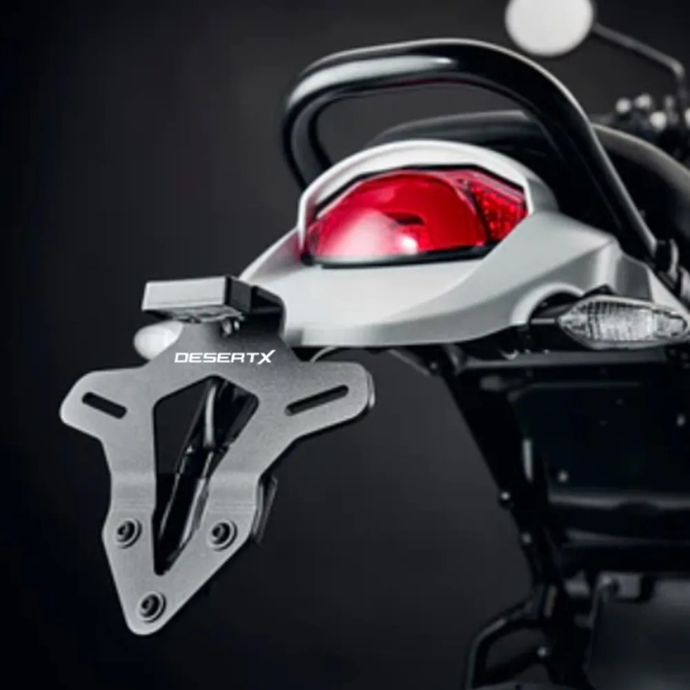 Kit Eliminazione Carenatura Posteriore Per Ducati Desert X 2022-2023 | Portatarga Nero