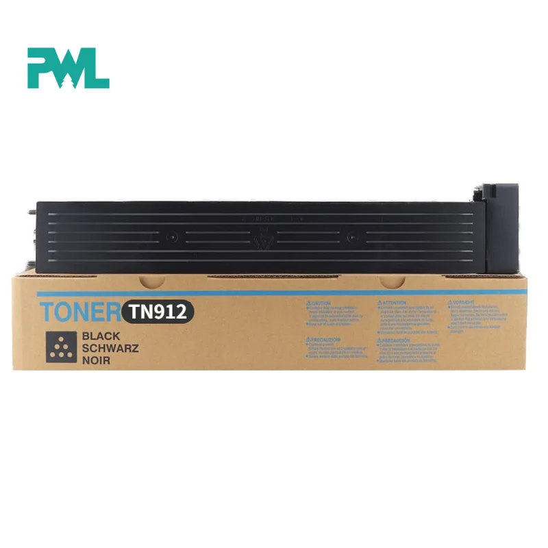 1Pc 750G Cartuccia Toner Nero Compatibile Tn912 Tn-912 Per Forniture Stampante Konica Minolta Bizhub 958 958E