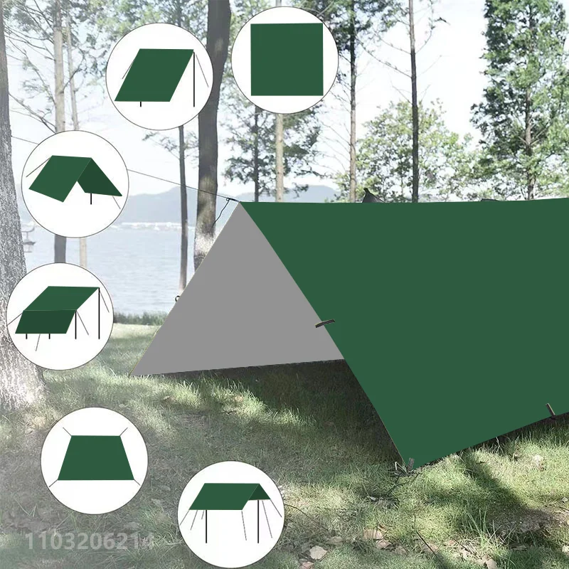 Tarp Survival Sun Shelter Shade Canopy 2