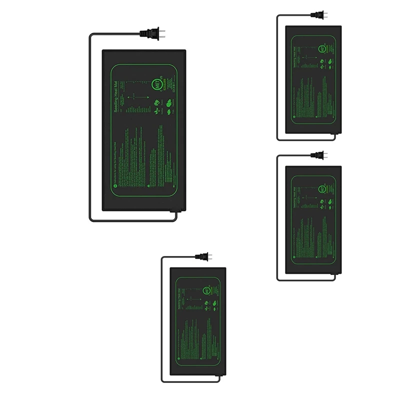 

MET Certified Seedling Heat Mat, Waterproof Durable Germination Station Heat Mat, Warm Hydroponic Heating Pad