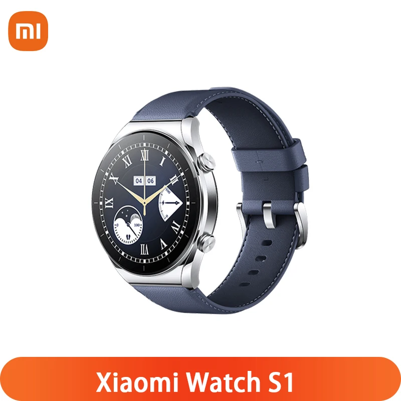 Xiaomi Mi Watch S1 1.43" Amoled Sapphire Display Smartwatch Wireless
