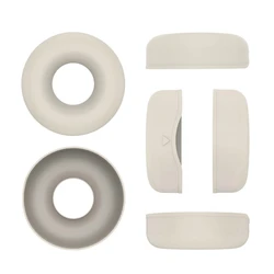 Premium Protective Ear Pads Covers for Headphones - Enhanced Comfort and Durability (Beige)