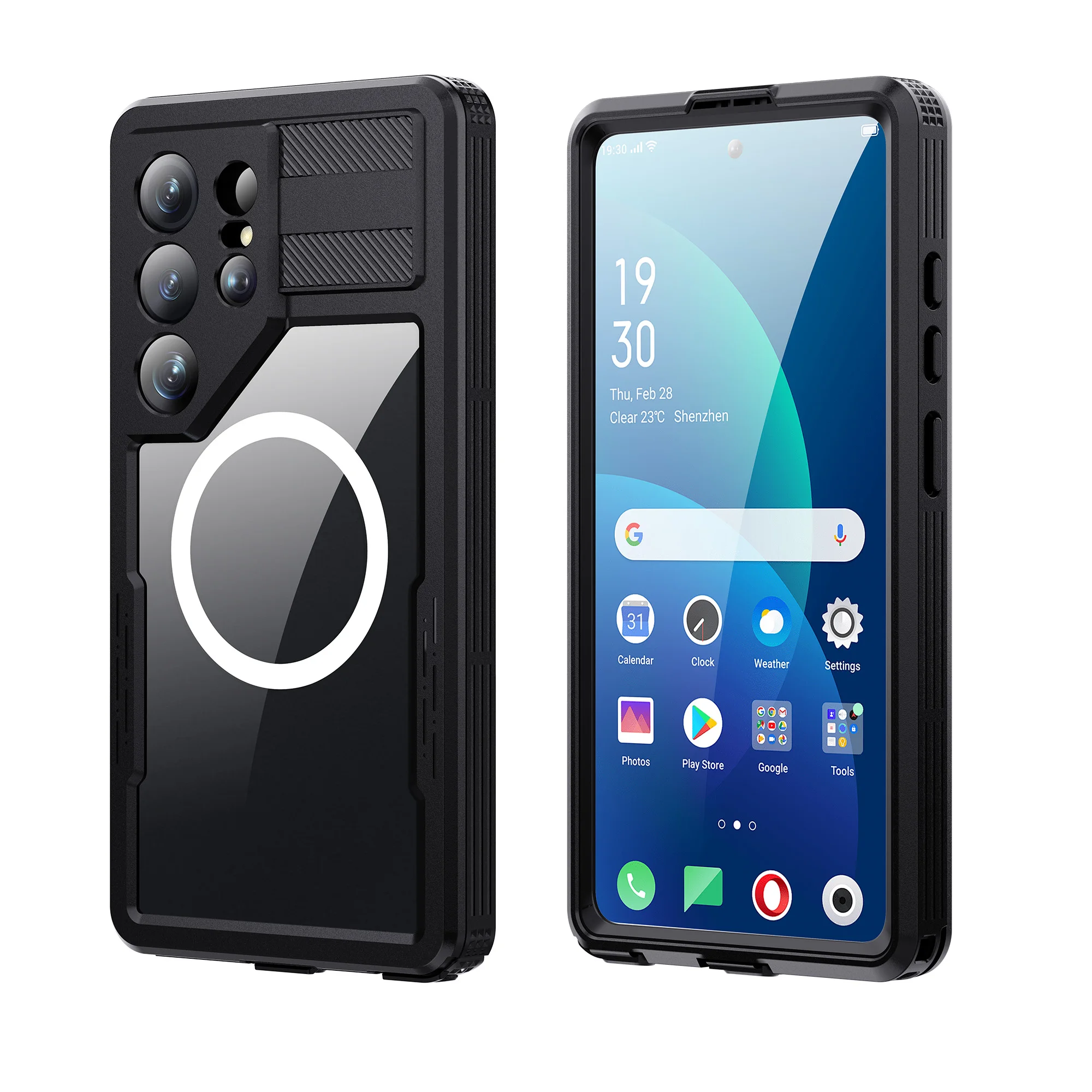 Shellbox Mars Waterproof & Bump-Resistant Phone Case - Full-Coverage Protective Cover