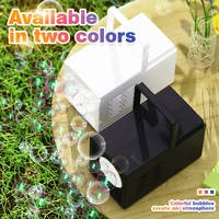 10 Hole Stage Outdoor Bubble Blowing Toy Kindergarten Handheld Small Double Hole Bubble Machine without Battery and Bubble Water 3