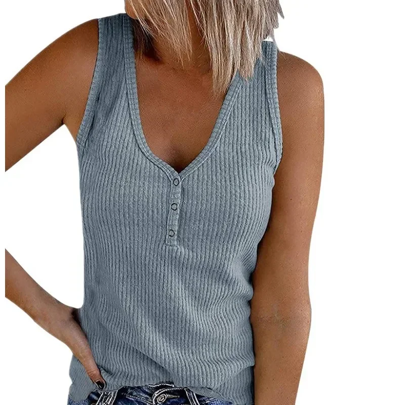 Summer Maternity Nursing T-Shirt Casual Female Women's Clothing Cotton Sleeveless V-Neck Breastfeeding Tees Tank Tops Plus Size 6
