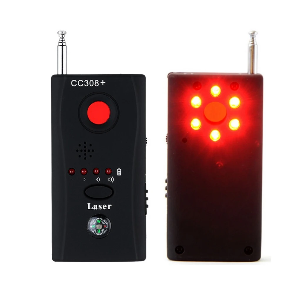 Signal Detector Multi-Function Wireless Camera Lens DV Detect CC308+ Radio Wave Full-range RF GSM Device Finder