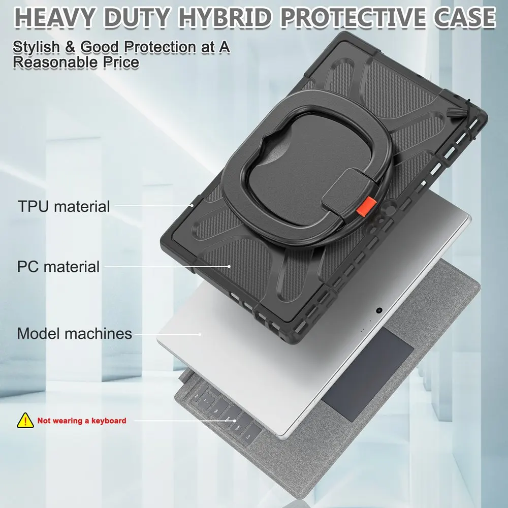 Heavy Duty Shockproof Kickstand Protective Case Cover
