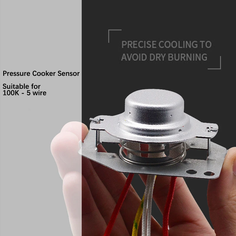 Rice Cooker Parts Intelligent Rice Cooker Sensor Pressure Cooker Sensor Temperature Controller for 100k-5 Wire Rice Pressure Parts