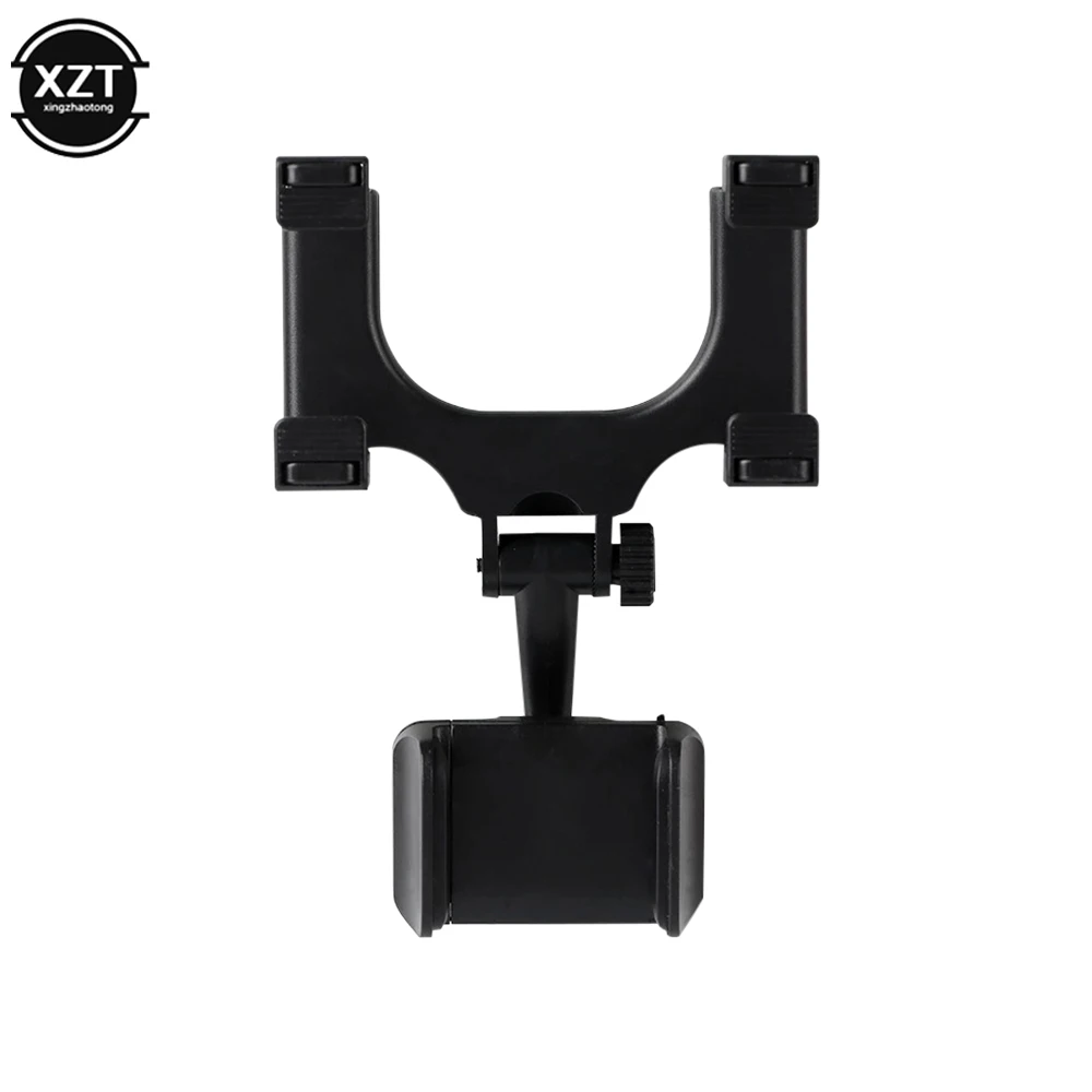 

Car Phone Holder Multifunctional 360° Rotatable Review Mirror Seat Hanging Auto GPS Cell Phone Holder For Car Mobile Mount