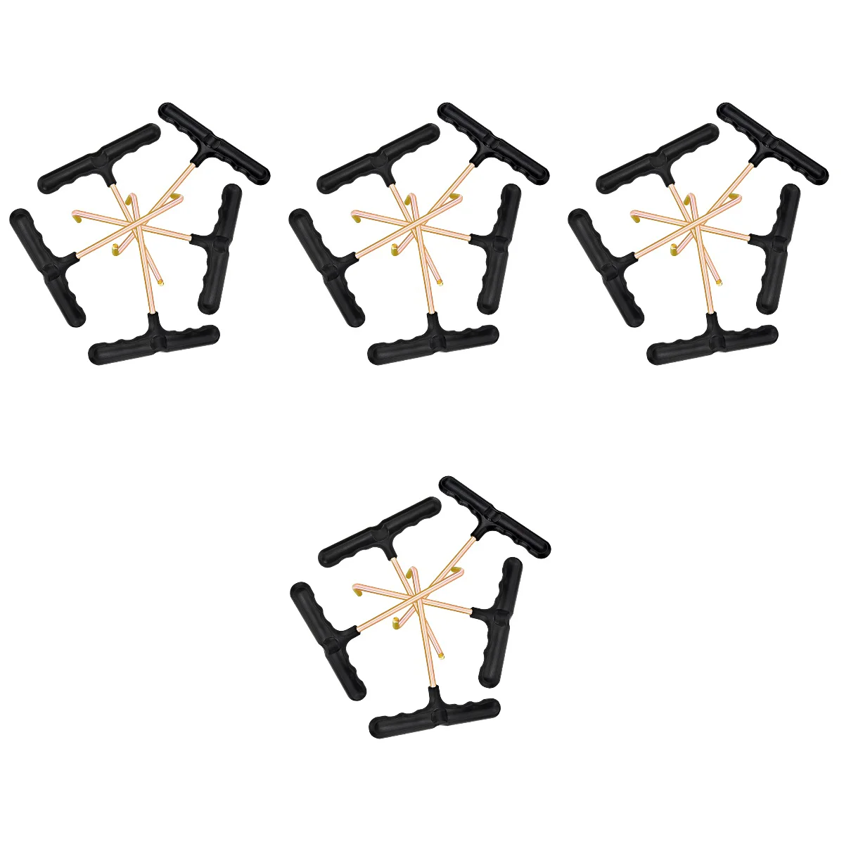 

20 Pcs Portable Shoelace Pullers T-shaped Tightening Hooks Shoe Lace Pullers