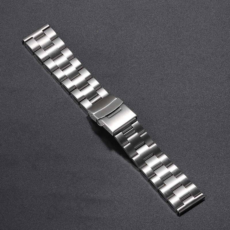 

Strap for MDV-106 Solid Stainless Steel Oyster Watchband for Seiko 5 SKX007 SKX009 Quick Release Belt for Rolex 18 20 22 24 26mm