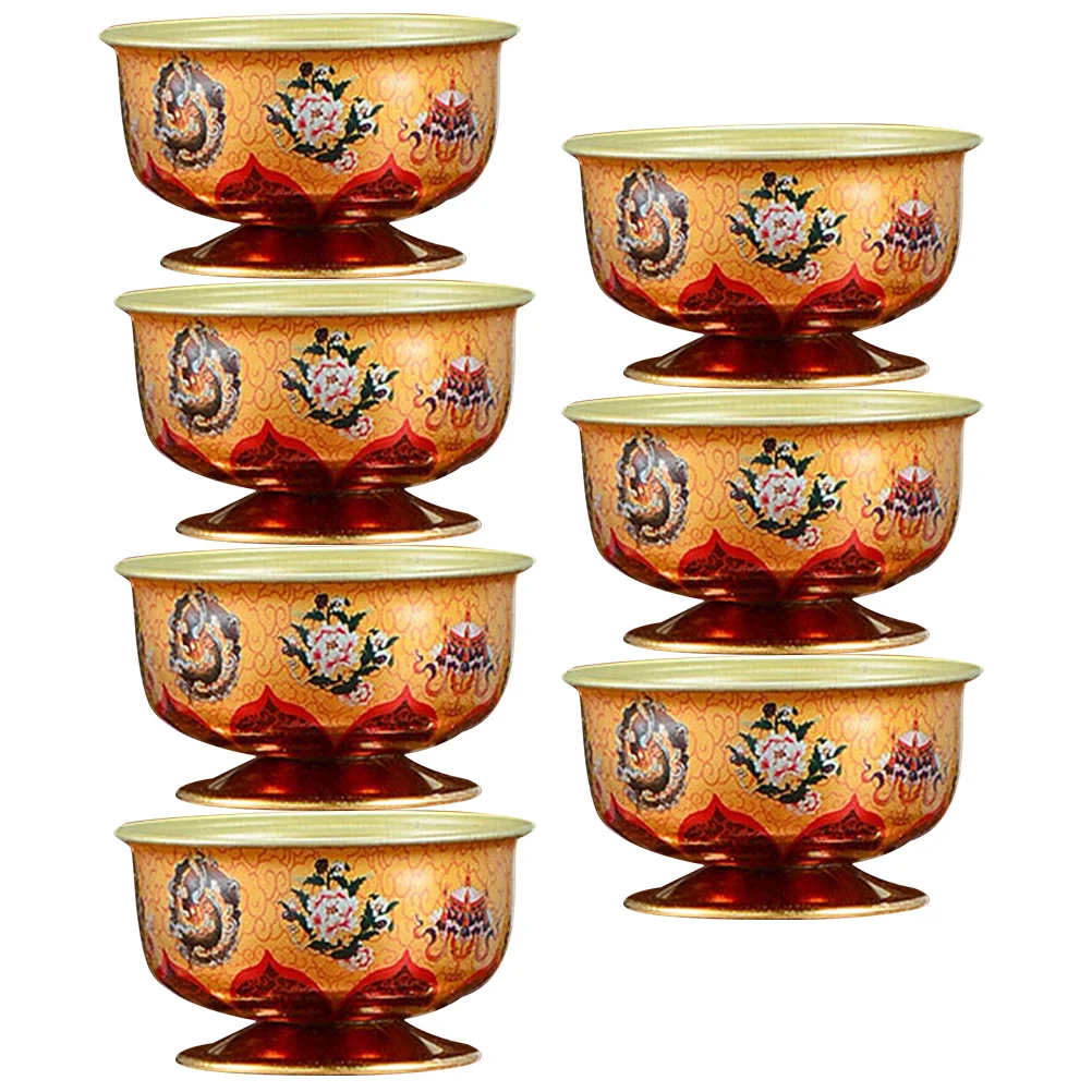 

Offering Bowl Buddhist Offering Water Cup Decorative Worship Bowl Buddhist Supply Water Supply Bowl In Front Of Buddha