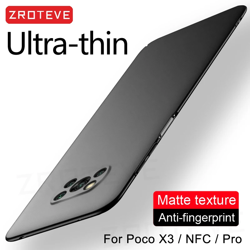 ZROTEVE Slim Hard Matte Protective Phone Case