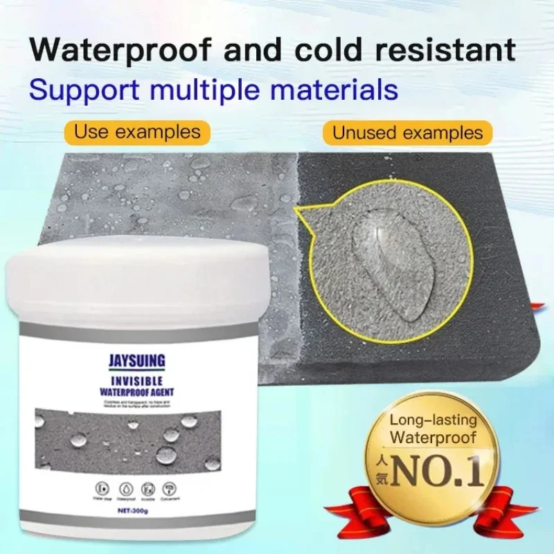 Waterproof Sealant Jaysuing transparent nano waterproof glue bathroom kitchen exterior wall anti-leakage plugging adhesive sealer coating sealant