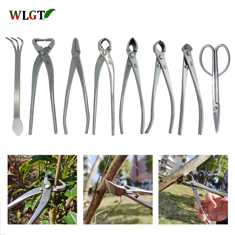 Bonsai Pruning Tool Root Cutter High Hardness Stainless Steel Shear Ball Joint Branches Pruning Cutting Plier Flower Garden Tool images - 6