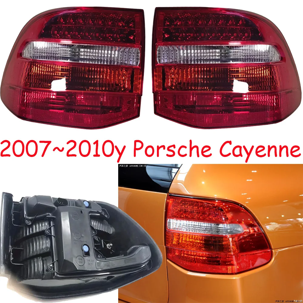 

1pcs car bumper tail light for Porsche Cayenne taillight Reflector 2007~2010y Taillamp for Porsche Cayenne fog lamp
