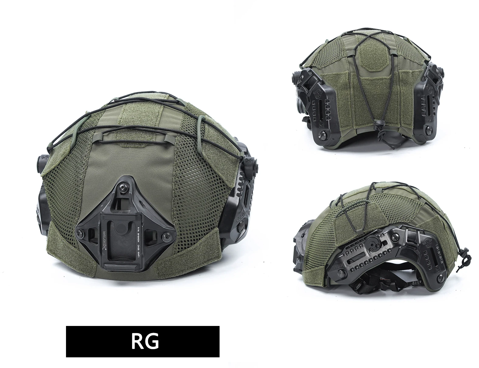 Copertura Casco Tattico FMA Con Pouch Per Batteria NVG – Modello Marittimo – Per Caccia E Airsoft