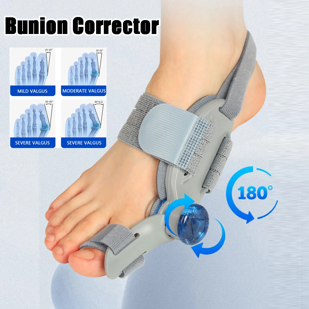 Bunion Corrector Toe Straightener Foot Pain Relief Hallux Valgus Unisex