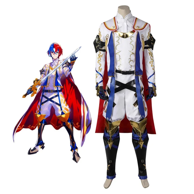 Fire Emblem Engage Male Alear Cosplay Custom Made For Unisex Set Completo Costume
