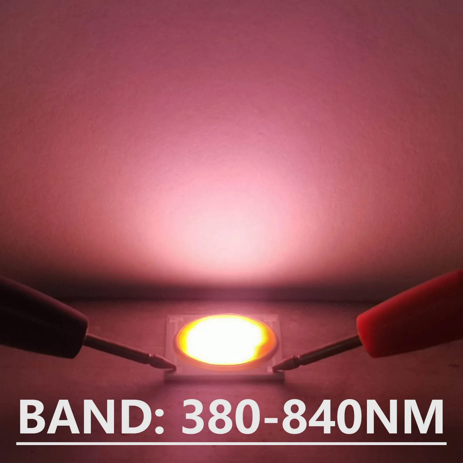 5pcs Ceramics Base LED COB Chips Full Spectrum Bulb 4KV AC 220V 10W 20W 30W For Plant Seedling Grow And Flower Growth Lighting