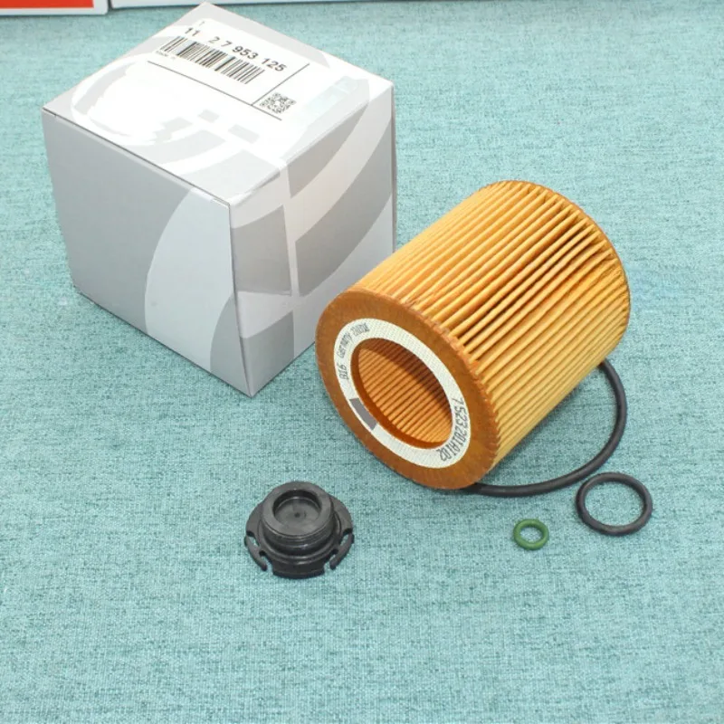 Car Oil Filter Kit 11427953125 For BMW F10 F11 F20 F21 F30 F31 F34 F36 E84 125i 220 320i 328i 420 520i 523 528i GT X1 Z4 Engine images - 6