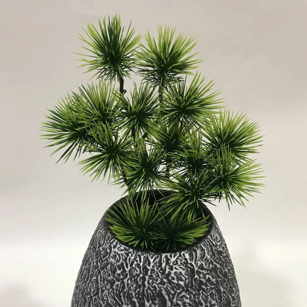 

Plant Artificial Pine Office Plastics Restaurant Simulation Potted-Tree Tasteless 45cm Courtyard Fake Green Plant