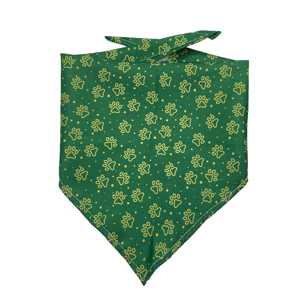 Title 12, 30/50pcs ST Patricks Day Pet Dog Bandana Acces...