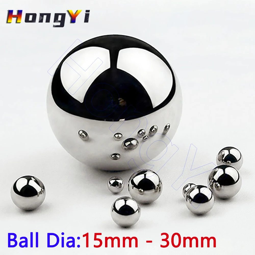 Precision Solid Balls Bearing Steel GCR15 Round Beads Dia 15 to 30mm ball bearings miniature bearings mini ball bearing stainless steel balls steel balls